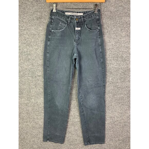 Vintage Marithe Francois‎ Girbaud High-Waisted Denim Jeans Gray Size 5/6 women - Picture 1 of 12